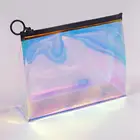 2020 Fancy Fashion Summer Beach TPU/PVC Cosmetic Storage Bag Colorful Laser Makeup Travel Washing Pouch Bag