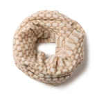 Warm Neck New Winter Women Scarves Knitted Warm Neck Circle Washable Cashmere Scarf