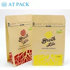 Coffee Bag Coffee Bags Flat Bottom Custom Printed Biodegradable Coffee Packaging Pouch Flat Bottom Coffee Bag