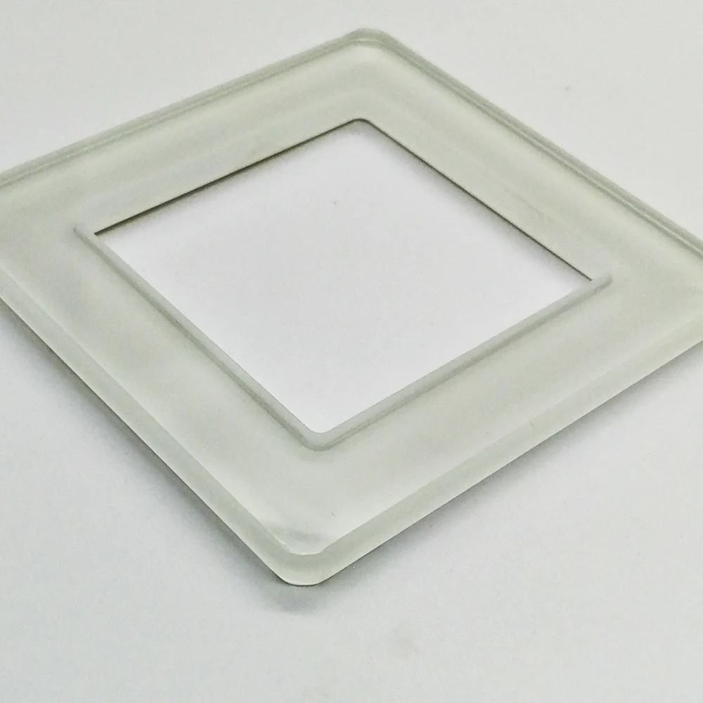 Processing Plant Factory Custom Wall Glass Panel Tempered Glass Factories