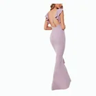 The latest design ladies sexy backless maxi slim evening dress