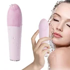Cleansing Instrument Electric Waterproof Silicone Facial Massager Pore Cleaner Electric 3 Levels Vibration