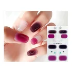 Nail Sticker 14 Stickers Nail Decals Diy Glitter Nail Decals 3d Nail Art Self Adhesive Sticker