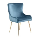 Leg Chair Dining Chair Stainless Steel Leg Dining Parson Chair With VS 9009