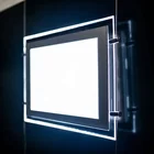 Real Estate Agent Real Estate Agent Magnetic Acrylic Led Light Box Advertising Window Sign Display