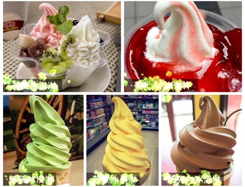 Table portable ice cream maker top small soft serve machine with popular color