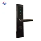 KEPU Intelligent Keyless Front Wood Door Automatic Battery Induction Wireless Hardware Number Display Lock