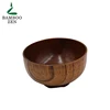bowl for snack baby ramen soup noodle japanese wood salad rice wholesale custom kid bamboo eco-friendly fruit salad snack