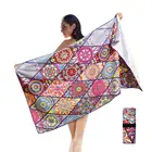 Terry Cloth Manufacturer Beach Towels High Quality Cute Bath Beach Towel Microfibre Terry Cloth Custom