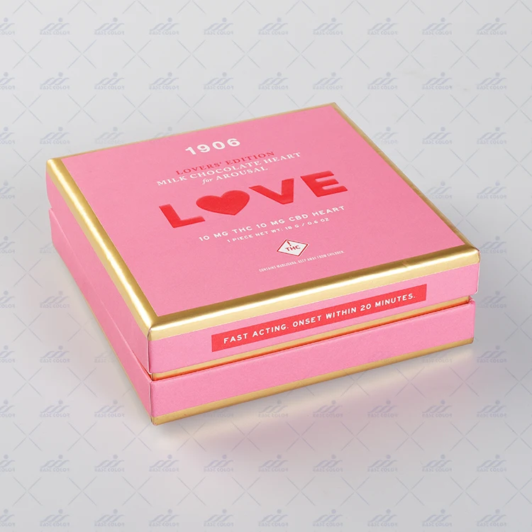 hot sale packaging gift box for chocolate candy