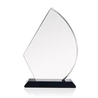 Wholesale Blank Glass Award Plaque Trophy for Custom Engrave Printing