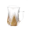 153ml Arabic glass tea cup with custom decal coffee mugs