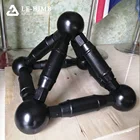 Xuzhou LF steel bolt ball joints connection space frame node for space frame roof cover structure