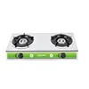Custom brand Double gas plate cooking stove /stainless steel gas ranges
