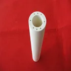 High temperature resistant porous magnesium oxide ceramic protective tube