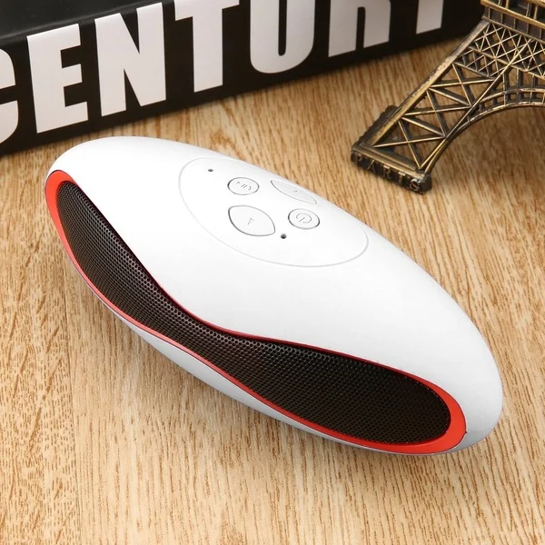 Amazon New X6 LED Mini Party DJ Bass Portable Wireless Bluetooth Speaker with FM Radio TF Mic USB - ANKUX.COM
