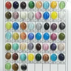 Wholesale synthetic oval glass Cat Eye Stone Cabochon for jewelry making