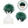 PGWG2220Cosplay wig anime green wig short hair