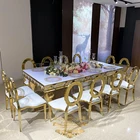 Designs Dining Table Dining Table Hotel Designs Rectangle Marble Mdf Top Gold Base Banquet Hall Luxury Dining Table