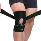 Silicone Pad Adjustable Neoprene Knee Brace Silicone Patella Knee Pad Knee Brace