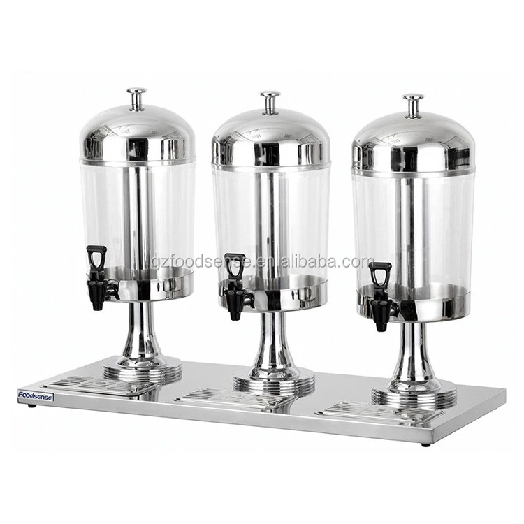 Hot sale Commercial double head table top cold beverage drink milk blender fruit juice dispenser