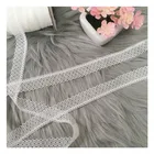 Border 1.8cm White Mesh Stretch Narrow Lace Trimmings Border For Dress Accessories