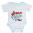 Baby Rompers Sublimation Blanks Onesie Colorful Unisex Baby Rompers Crawling Clothes