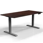 Gray Furniture black smart adjust standing desk