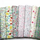 100% cotton floral Twill Cotton cloth Environmental Protection Small Floral Handmade DIY home decoration sewing fabric