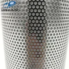 316L stainless steel perforated metal and wire mesh bucket filter / basket strainer