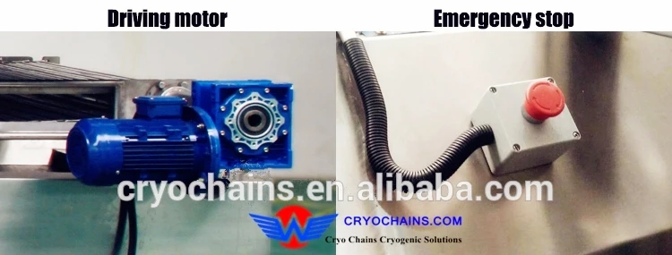 Equipment Small Quick Freezer, PLC, 380V, 13KW - detail 16