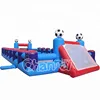 Commercial soccer field Inflatable human football game/ Inflatable human football pitch/ inflatable human table football