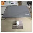 Artifical Marble Stone top stainless steel leg dining table restaurant bar table top