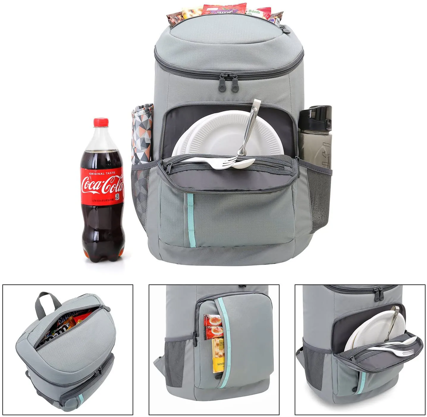 Cooler Backpack 30 Cans Lightweight Insulated Backpack Cooler