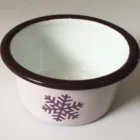 Enamel Oblong Tray Enamel Dipping Saucer Plate