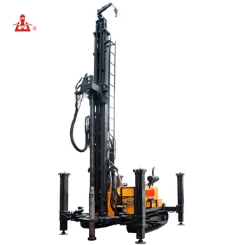 KW600 450 m deep percussion earth hole drilling machine, View earth hole drilling machine, Kaishan P