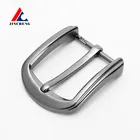 Silver Zinc Alloy Metal Adjustable Pin Belt Buckle
