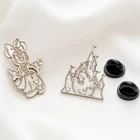 Various Handmade Customized T-shirt Logo Metal Enamel Lapel Pin Badges Souvenir