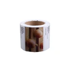 Customized Adhesive Matte Private Logo Gold Foil Label printing