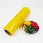Jumbo roll disposable food grade pvc cling film roll packing vegetable
