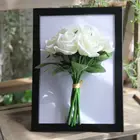 Factory Direct white roses artificial flowers decoration artificial flower craft rose bud embellishments