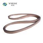 fire proof ptfe coated sealing belt for machines