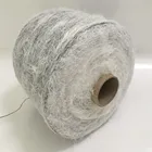 Dyeable special feather 6.2NM 90% Nylon 10% polyester blended fancy yarn for knitting gloves