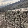 Indonesia custom 1m 2m 5m width PVC coated or galvanized wire gabion box for retaining wall
