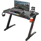 Ergonomic Gaming Desk RGB PC Computer Gaming Desk Gamer Tables Pro with LED Lights Controller