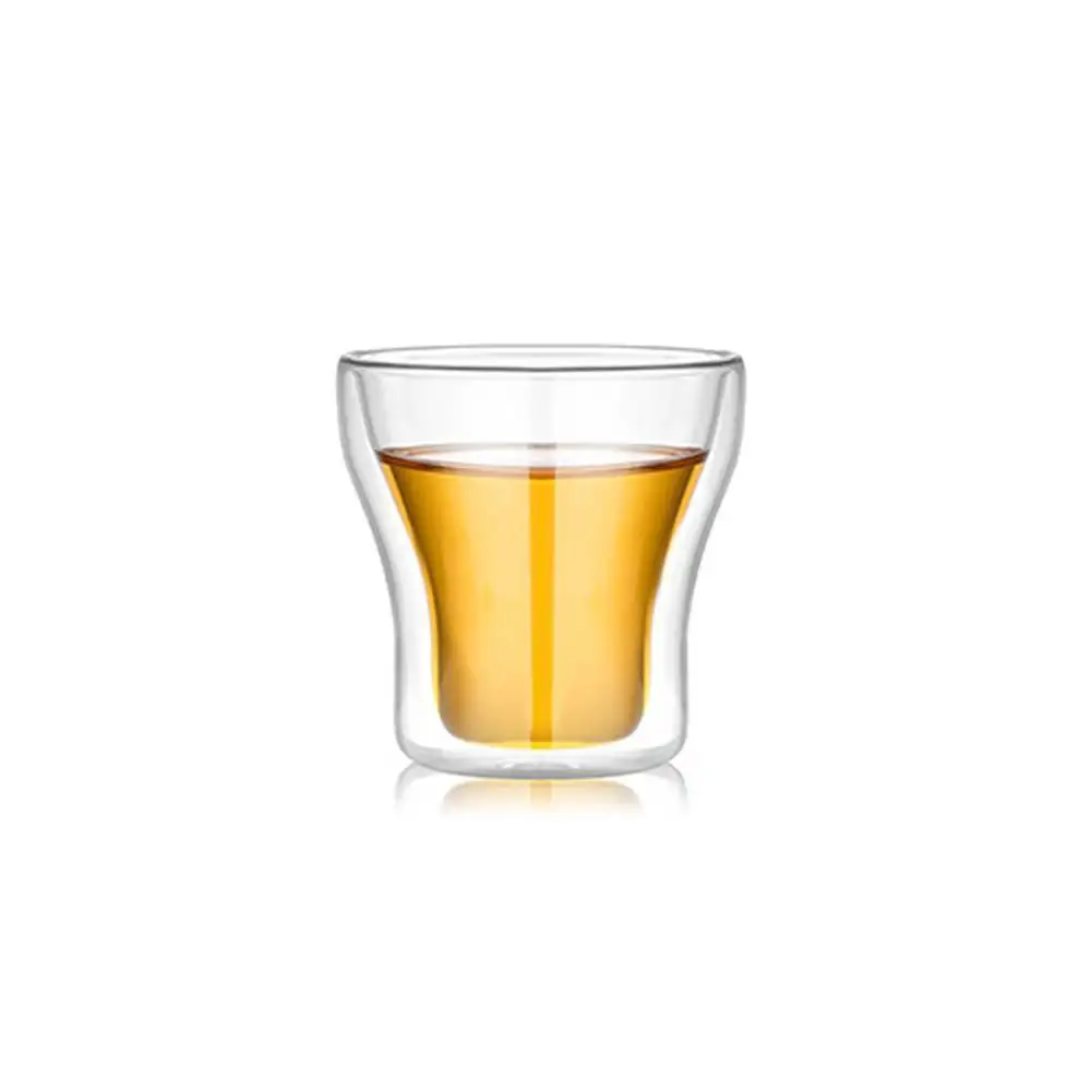 Europe Standard Double Wall Insulated Borosilicate Glass Cup