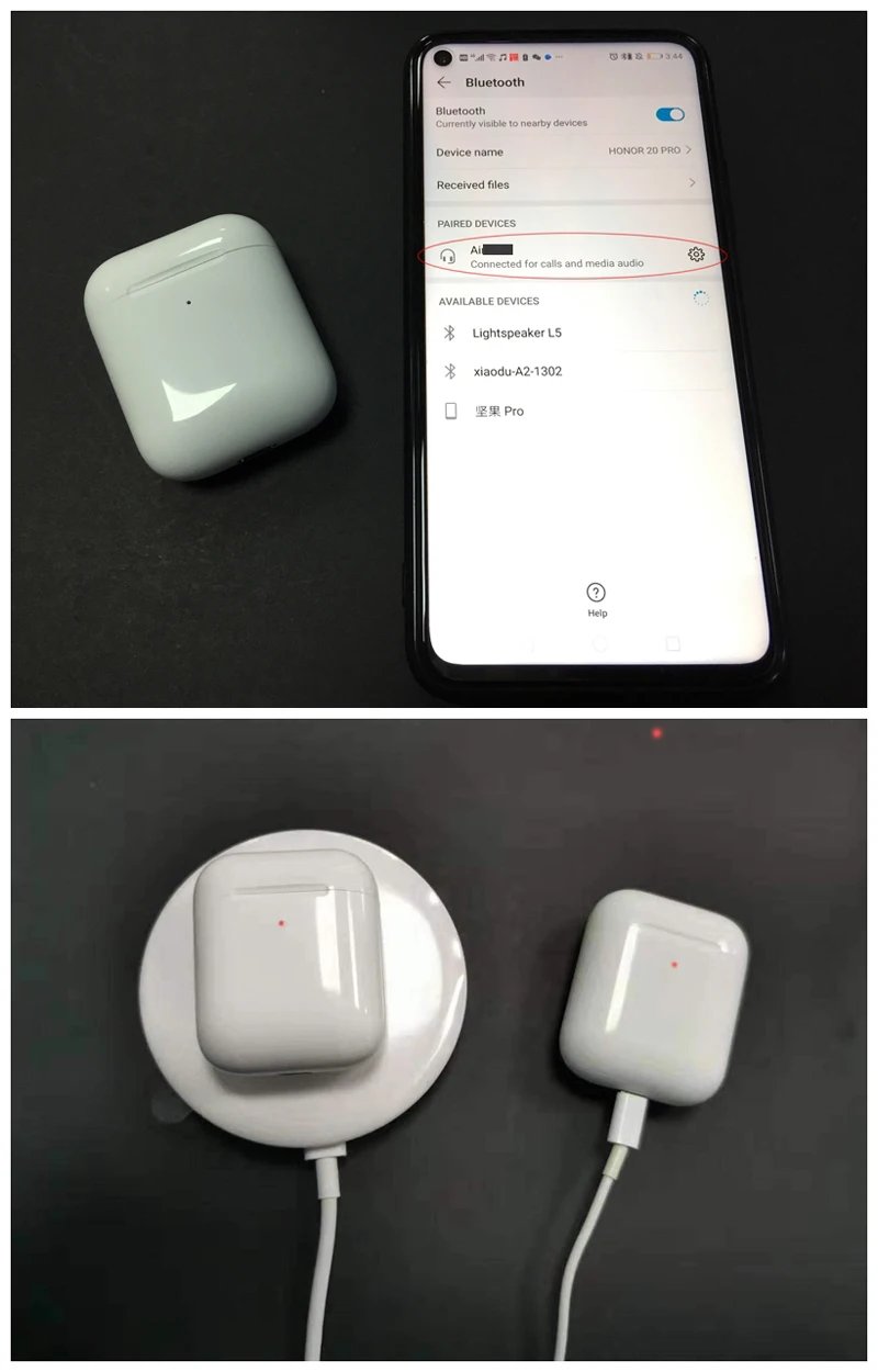 i10000 tws earphones wireless charging bluetooth 5.0 wireless earbuds Jerry6936D h1 chip 1:1 air 2 original tws i10000 - ANKUX.COM