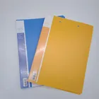 China factory wholesale stationery plastic file clips report project presentation clamp plastic binder folder