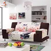 Hot sale OEM cheap leather multifunctional cum folding corner sofa bed set with arms