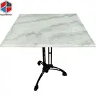Marble Coffee Table 60cm24inch Square White Tables
